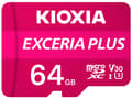 Miniatyrbild 2 av 5: KIOXIA EXCERIA PLUS - Flash-minneskort - 64 GB - A1 / Video Class V30 / UHS-I U3 / Class10 - mikroSDXC UHS-I