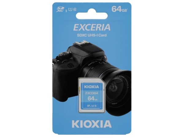 KIOXIA EXCERIA - Flashhukommelseskort - 64 GB - UHS-I U1 / Class10 - SDXC UHS-I