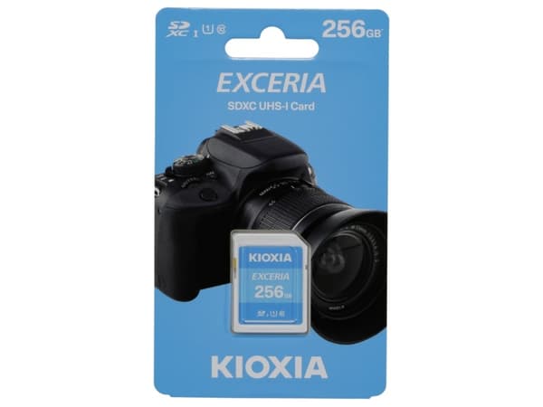 KIOXIA EXCERIA - Flashminnekort - 256 GB - UHS-I U1 / Class10 - SDXC UHS-I