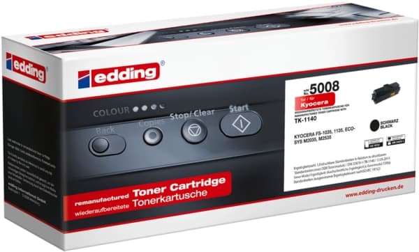 Edding EDD-5008, 7200 sivua, Musta, 1 kpl