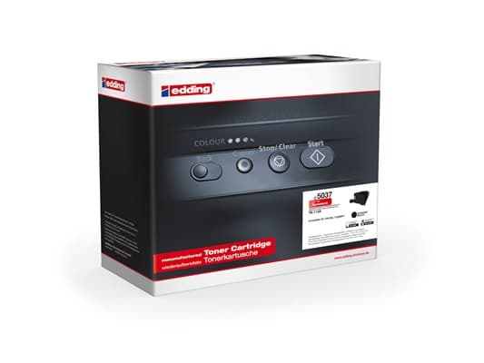 Tonerkassette Kompatibel Edding EDD-5037 erstatter Kyocera TK-1125 Sort