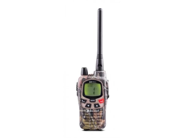 Midland G9 Pro, Profesjonell mobilradio (PMR), 101 kanaler, 446.00625 - 446.19375 MHz, LCD, AA, Nikkelmetallhydrid (NiMH)