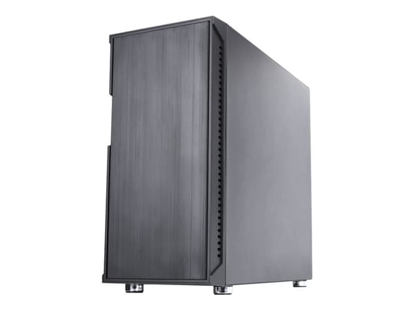 Nanoxia Deep Silence 8 Pro - Tower - ATX - ingen strömförsörjning - USB/ljud Svart