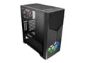 Miniatyrbild 1 av 5: Thermaltake Commander G31 TG ARGB - Mid tower - ATX - genomskinlig sidopanel (härdat glas) - ingen strömförsörjning (PS/2) - svart - USB/ljud