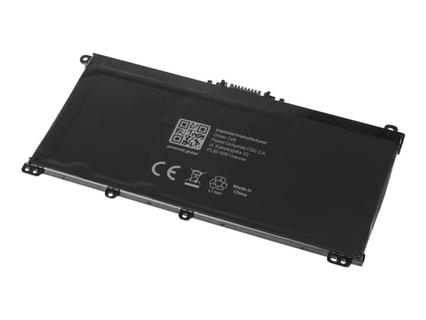 Green Cell - Batteri til bærbar PC (tilsvarer: HP TF03XL, HP HSTNN-LB7X, HP 920046-421, HP 920070-855) - litiumpolymer - 3600 mAh - svart - for HP Pa