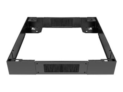Lanberg - Racksockel - RAL 9004, svart