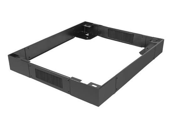 Lanberg - Racksockel - RAL 9004, svart