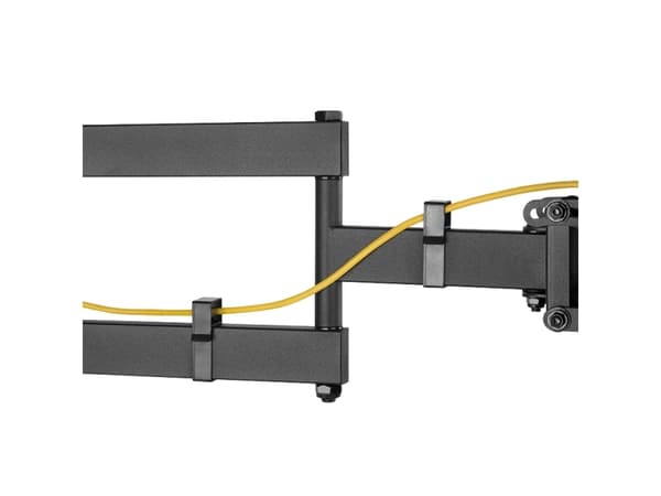 LogiLink BP0112, 200 x 100 mm, 400 x 400 mm, -5 - 13°, -90 - 90°, Akrylnitrilbutadienstyren (ABS), Plast, Stål, Svart