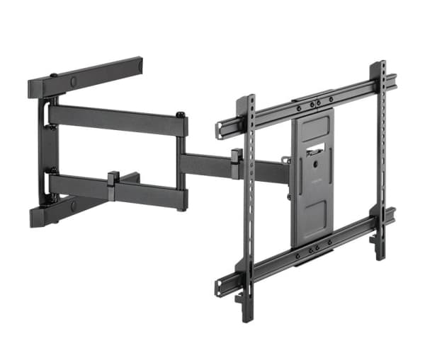 LogiLink BP0113, 200 x 200 mm, 600 x 400 mm, -5 - 13°, -90 - 90°, Akrylonitril-butadien-styren (ABS), Plast, Stål, Sort