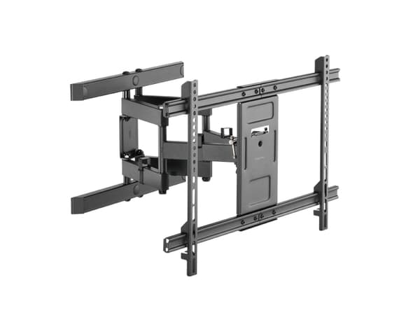 LogiLink BP0114, 200 x 200 mm, 600 x 400 mm, -15 - 3°, -60 - 60°, Akrylonitril-butadien-styren (ABS), Plast, Stål, Sort Sort