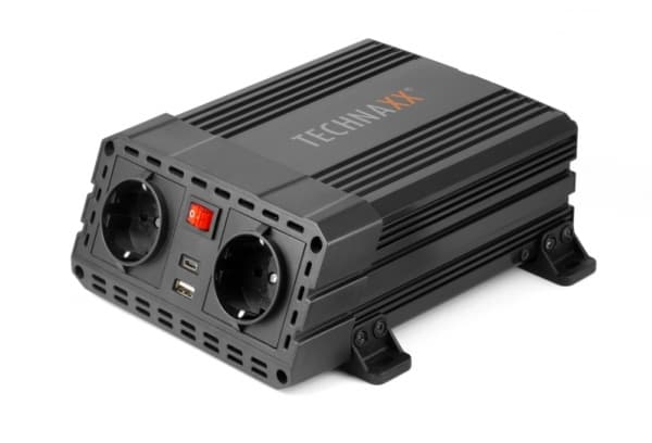 Technaxx TE19 - DC-AC strøminverter Sort