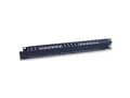Miniatyrbilde 3 av 5: Intellinet 711685 Kabelopplegg 1U for 19" stativskap med deksel, svart
