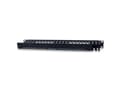 Miniatyrbilde 5 av 5: Intellinet 711685 Kabelopplegg 1U for 19" stativskap med deksel, svart