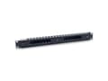 Miniatyrbilde 1 av 5: Intellinet 711685 Kabelopplegg 1U for 19" stativskap med deksel, svart