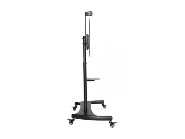 V7 TVCART2, TV-jalusta, Musta, Muovi, Terästä, 100 kg, 1524 - 2540 mm (60 - 100"), -10 - 5°