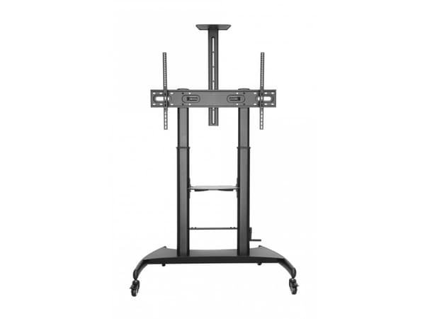 V7 TVCART2, TV-jalusta, Musta, Muovi, Terästä, 100 kg, 1524 - 2540 mm (60 - 100"), -10 - 5°