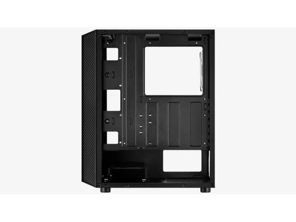 AeroCool - - ingen strömförsörjning (ATX) - svart - USB/ljud