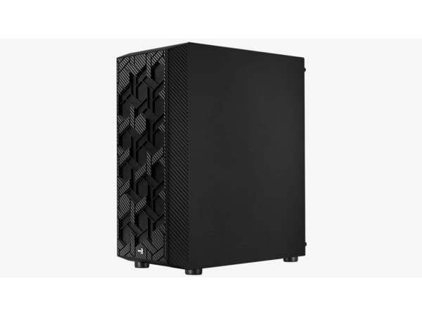 AeroCool - - ingen strömförsörjning (ATX) - svart - USB/ljud