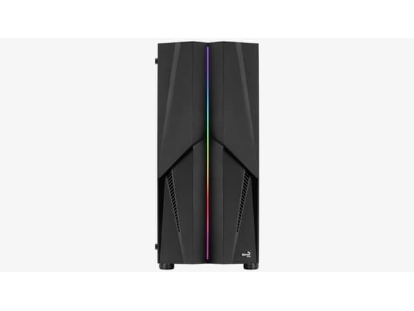 AeroCool - - ingen strømforsyning (ATX) - svart - USB/lyd