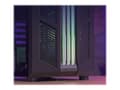 Pikkukuva 4 / 5: AeroCool Prime ARGB - MDT - ATX - sidepanel med vindue (hærdet glas) - ingen strømforsyning (ATX) - sort - USB/Lyd