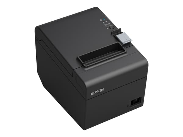 Epson TM T20III - Kvittoskrivare - termisk linje - Rulle (7,95 cm) - 203 x 203 dpi - upp till 250 mm/sek - USB 2.0, seriell - kniv - svart