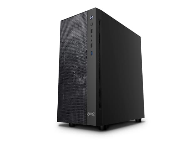 DeepCool MATREXX 55 MESH ADD-RGB 4F - Tower - utvidet ATX (E-ATX) - sidepanel med vindu (herdet glass) - ingen strømforsyning (ATX / PS/2) - USB/lyd