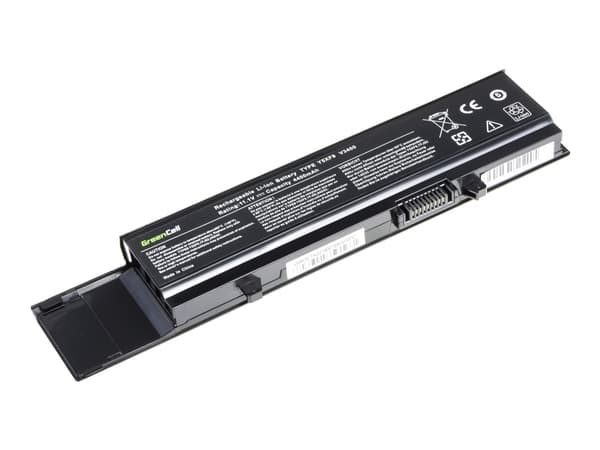 Green Cell - Batteri til bærbar PC (tilsvarer: Dell 7FJ92, Dell Y5XF9) - litiumion - 6-cellers - 4400 mAh - svart - for Dell Inspiron 3700, 8200; Pre