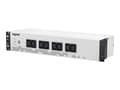 Miniatyrbilde 1 av 5: Legrand Keor PDU 800 - UPS (kan monteres i rack) - AC 230 V - 480 watt - 800 VA - 9 Ah - USB - utgangskontakter: 8 - 2U - 19"