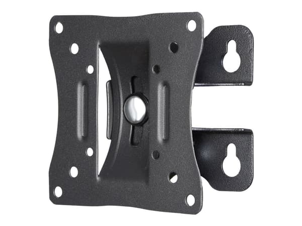ART ACV-25 - Brakett - for LCD-TV - metall - svart - skjermstørrelse: 10"-27" - veggmonterbar