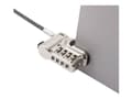 Miniatyrbild 2 av 5: DICOTA - Lås för säkerhetsfodral - silver - 2 m - för Microsoft Surface Go, Go 2, Pro (mitten av 2017), Pro 4, Pro 6, Pro 7