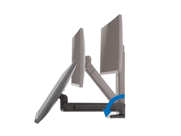LogiLink BP0101, Klemmer, 8 kg, 43,2 cm (17"), 81,3 cm (32"), 100 x 100 mm, Sort