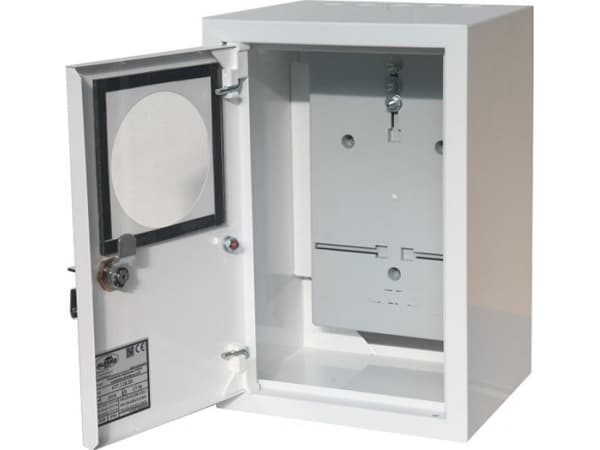 Alfako 1x1F metri yläpaneelin lukko RAL 9003A- RZ18