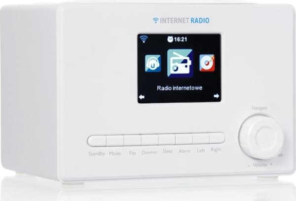 ART INTERNET RADIO WIFI1002 3.2" värillinen LCD valkoinen