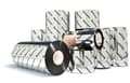 Miniatyrbilde 2 av 5: Intermec GP02 - Svart - 90 mm x 220 m - skriverbånd - for Intermec PF4CB, PF4CC, PF4iB; EasyCoder 301, E4, PF4, PF4cA, PF4ci, PF4i, PF4iA, PF4iC