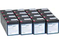 Miniatyrbilde 2 av 2: AVACOM AVA-RBC140-KIT, Forseglet blysyre (VRLA), 16 stykker, Sort, Vietnam, APC RBC140, 30,9 kg
