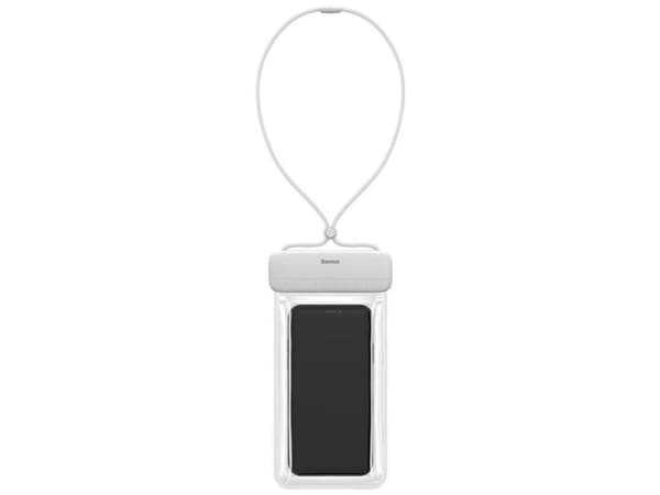 Baseus BASEUS LETS SLIP UNIVERSAL WATERPROOF CASE VALKOINEN