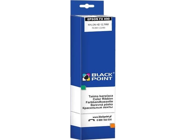 Black Point KBPE350 Ribbon blekkbånd (Epson C13S015637) svart