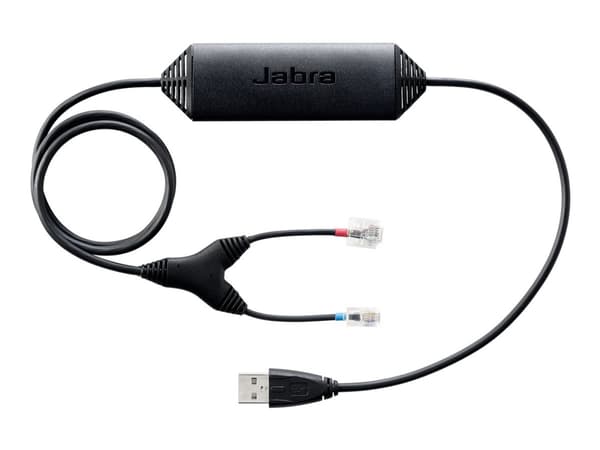 Jabra LINK - Elektronisk kroksvitsjadapter - for Avaya 11XX, IP Phone 1140; Jabra GN9330, GN9350; GO 6470; PRO 94XX; Nortel IP Phone 1165