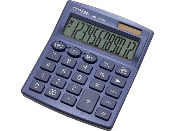 office calculator citizen sdc-812nrnve