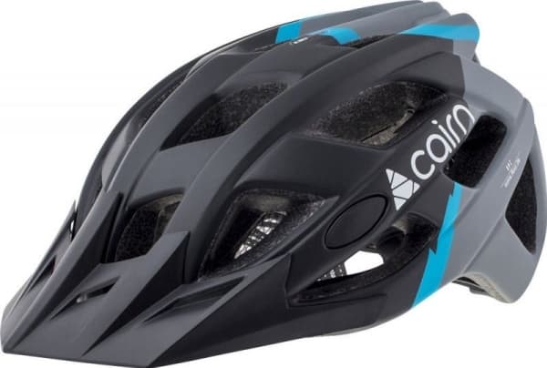 CAIRN Bike Helmet Basalt black-blue 58-61 cm
