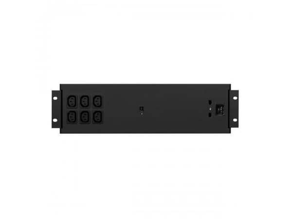 EVER SINLINE 2000 USB HID - UPS (kan monteres i rack) - AC 230 V - 1300 watt - 2000 VA - 5 Ah - USB - utgangskontakter: 6 - 3U - 19"