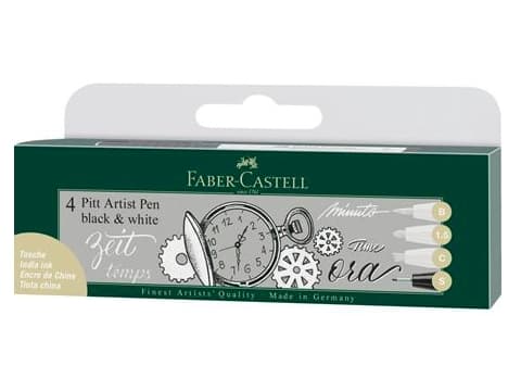 Faber-Castell 167151, Sort, Hvit, 1 stykker