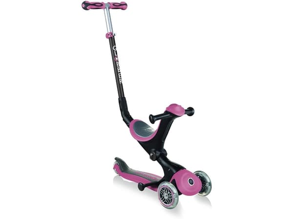 GLOBBER scooter Go Up Deluxe Lights, pastellrosa, 646-210
