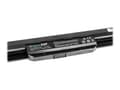 Miniatyrbilde 3 av 5: Green Cell - Batteri til bærbar PC (tilsvarer: ASUS A32-K53) - litiumion - 4-cellers - 2200 mAh - svart - for ASUS X43SJ; X43SV; X43U; X44H; X44L; X5