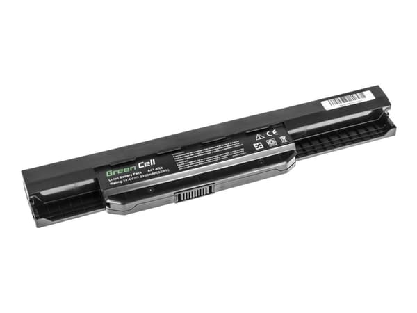 Green Cell - Batteri til bærbar PC (tilsvarer: ASUS A32-K53) - litiumion - 4-cellers - 2200 mAh - svart - for ASUS X43SJ; X43SV; X43U; X44H; X44L; X5