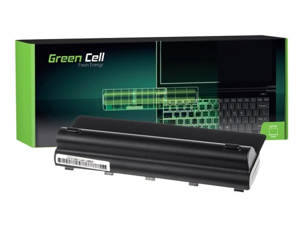 Green Cell - Batteri til bærbar PC (tilsvarer: ASUS A32-N56) - litiumion - 9-cellers - 6600 mAh - svart - for ASUS G56; N46; N550; N56; N76