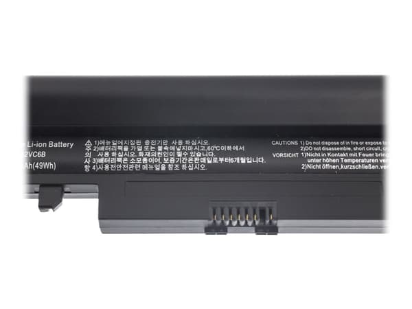 Green Cell - Batteri til bærbar PC (tilsvarer: Samsung AA-PB2VC6B, Samsung AA-PB2VC6W) - litiumion - 6-cellers - 4400 mAh - svart - for Samsung N100;