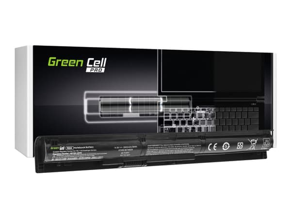 Green Cell PRO - Batteri för bärbar dator (likvärdigt med: HP RI04, HP 805294-001) - litiumjon - 4-cells - 2600 mAh - svart - för HP ProBook 450 G3 N