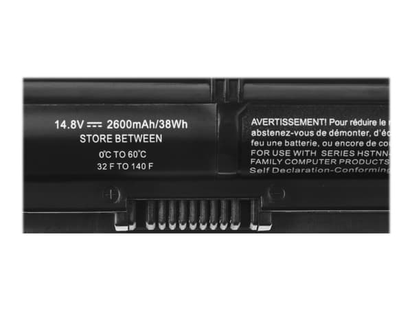 Green Cell PRO - Batteri för bärbar dator (likvärdigt med: HP RI04, HP 805294-001) - litiumjon - 4-cells - 2600 mAh - svart - för HP ProBook 450 G3 N