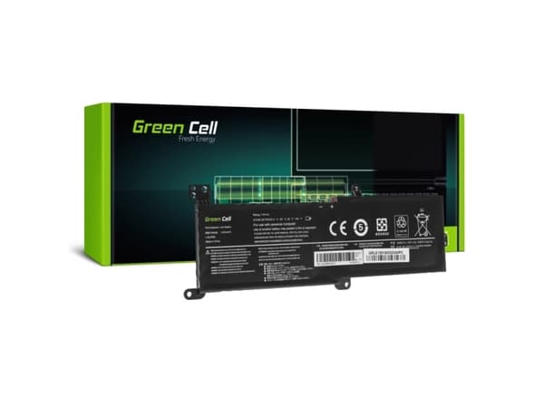 Green Cell - Batteri til bærbar PC - litiumpolymer - 3500 mAh - svart - for Lenovo IdeaPad 320-14; 320-15; 330-15; 520-15